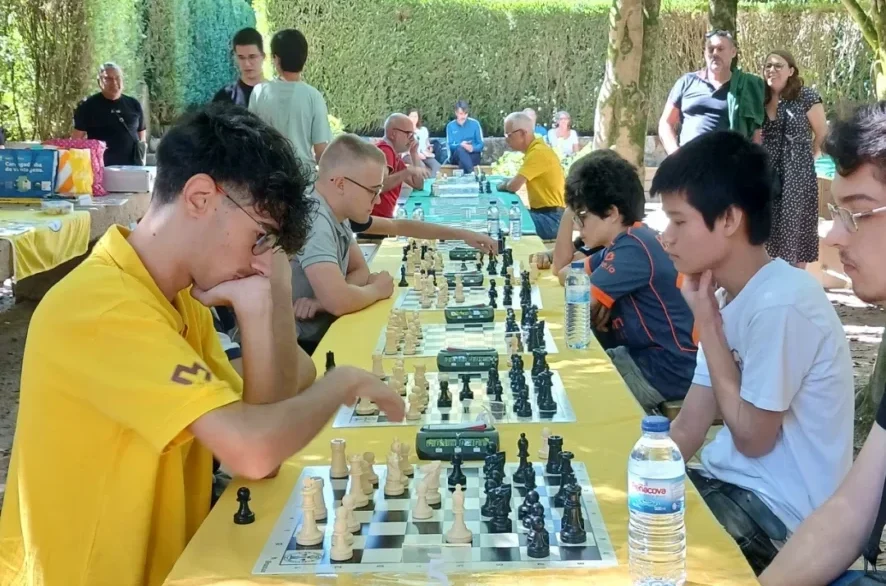 Xadrez Em Mangualde 16 º Torneio Internacional 2 Foto Cpm